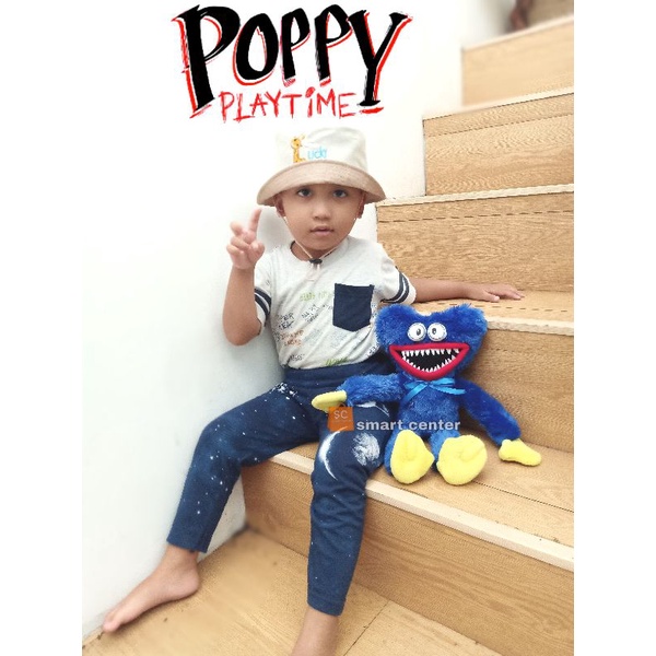 Huggy Wuggy Boneka 40cm Game Poppy Play Time