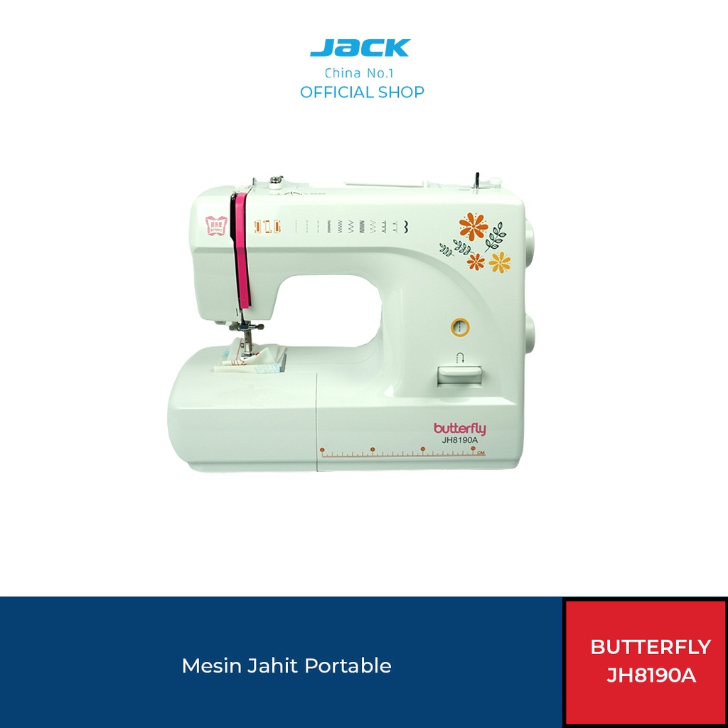 Butterfly JH-8190S Mesin Jahit Portable