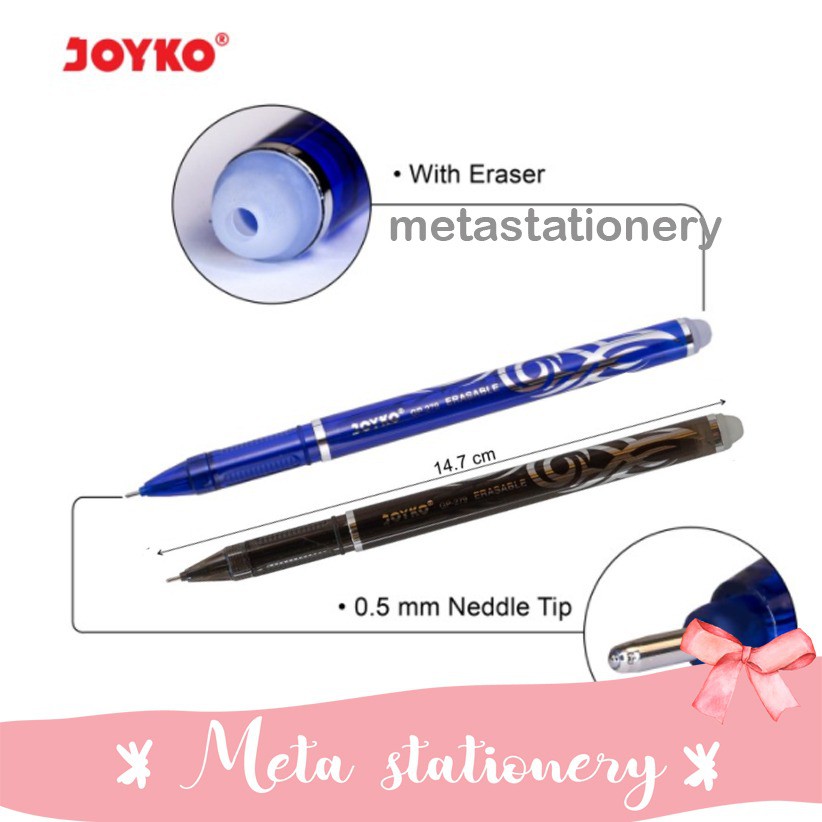 

Pulpen / Gel Pen Gp-279 Shokyo / Pen Bisa Hapus (1pc)
