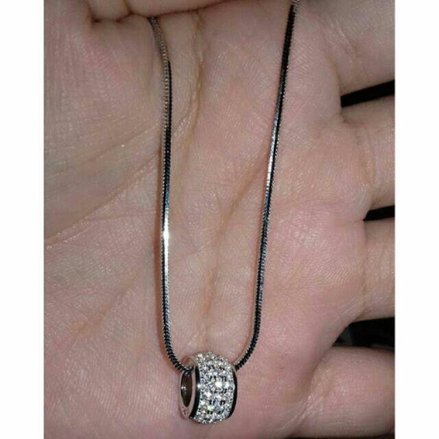 Kalung Perak Asli 925 lapis mas