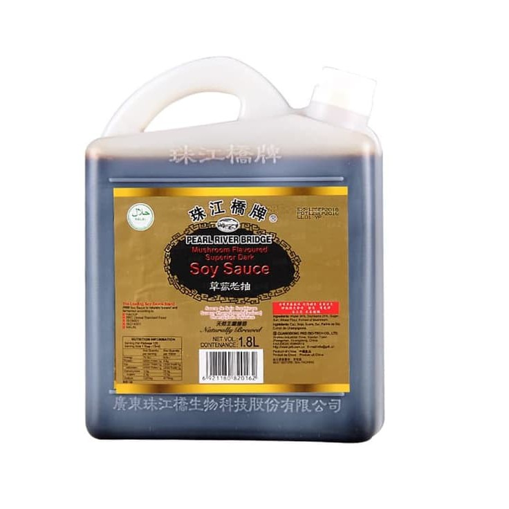 

[HALAL] Mushroom Soy Sauce PRB Kecap Jamur 1800ml Pearl River Bridge