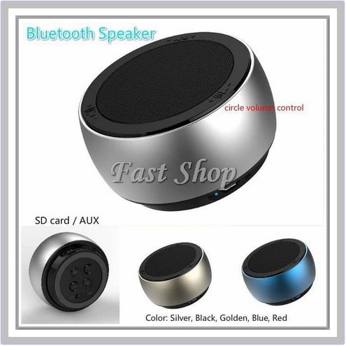 Mini Speaker Bluetooth Extra Bass BT10 Alfway Original - Hitam