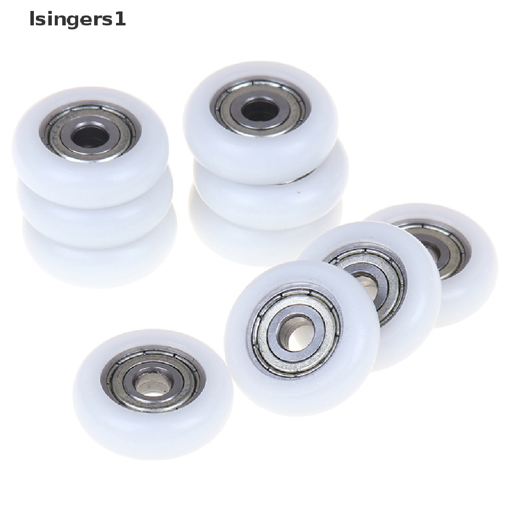 (lsingers1) 2 / 5 / 10pcs Roda roller Geser Pengganti Bahan Plastik Untuk Pintu Geser