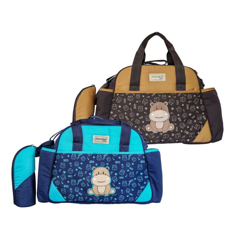 Dialogue Tas bayi 2 in 1 HIPPO series DGT7141