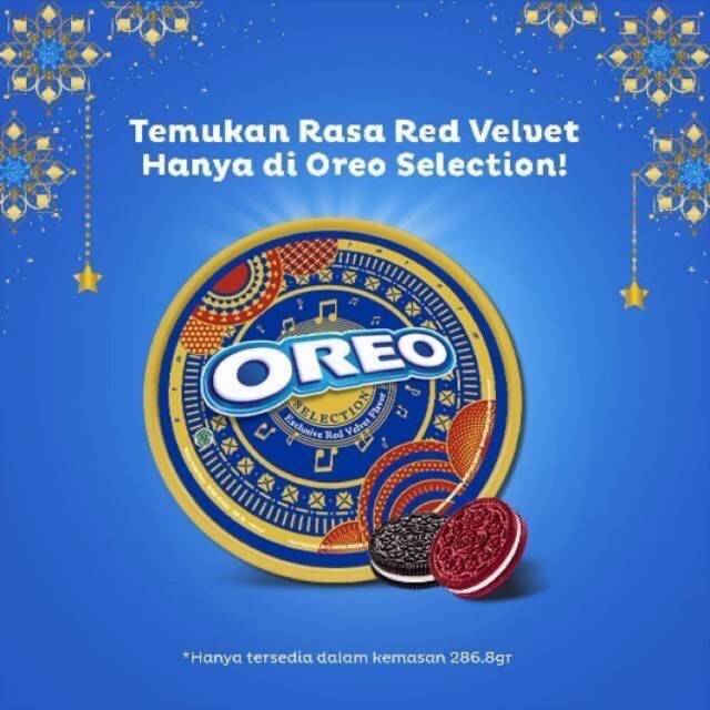 Oreo selection kaleng 286gr