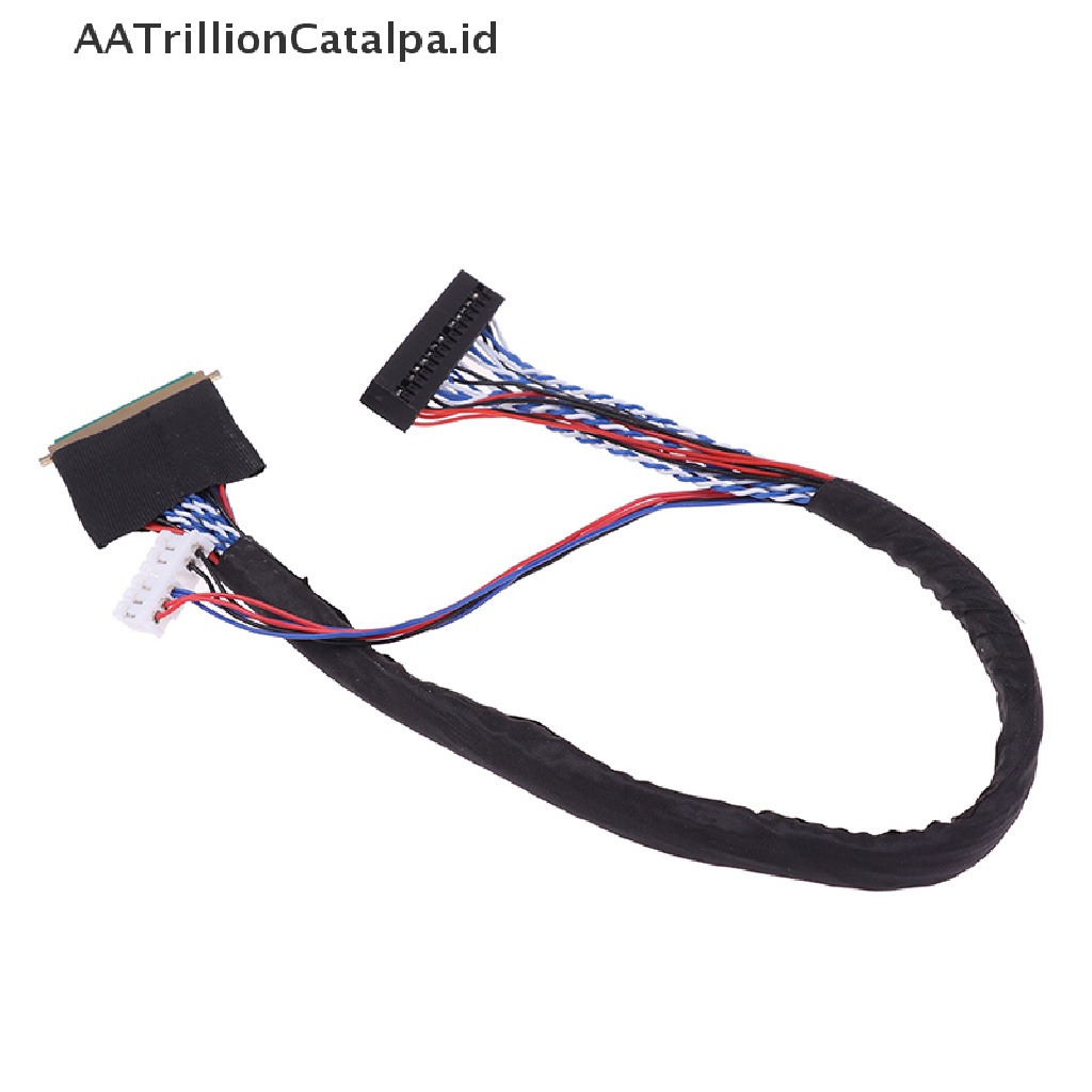 Aatrillioncatalpa I-PEX 20453-040T-11 40Pin 2ch 6bit LVDS Kabel Untuk Panel LCD LED 10.1-18.4 inch