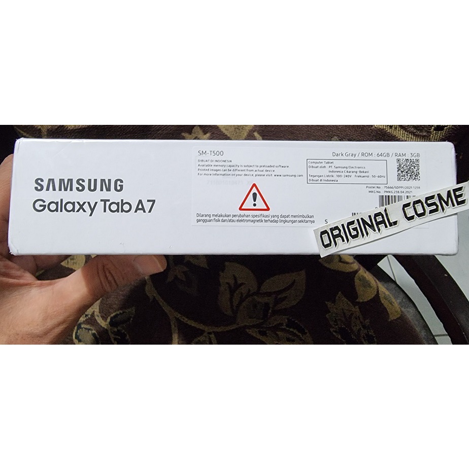 Samsung Galaxy Tab A7 2020 Wifi LTE RAM 3/64 GB SM T500 T505 10.4 3/32 GB Garansi Resmi SEIN-4