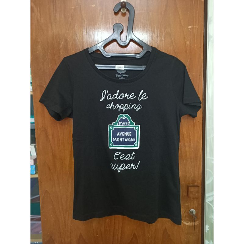 Preloved kaos wanita bossini