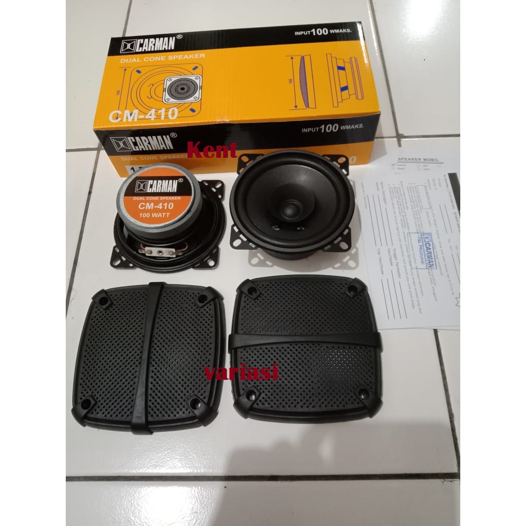 Speaker Mobil Carman 4inch Universal