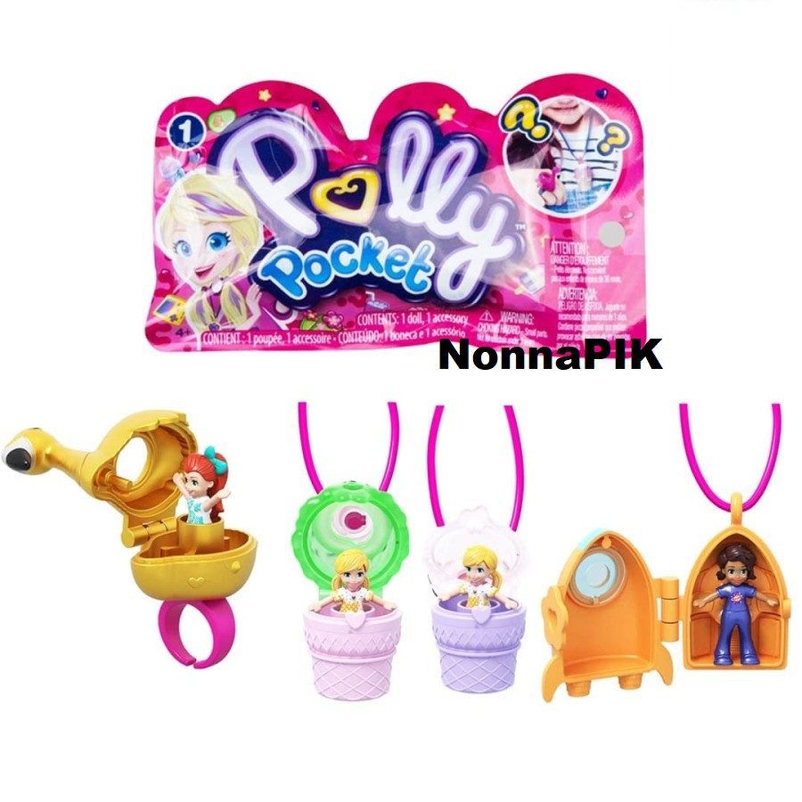Polly Pocket Core Tiny ASST 100% ORI [RANDOM] - Mainan Anak - GNK16-1