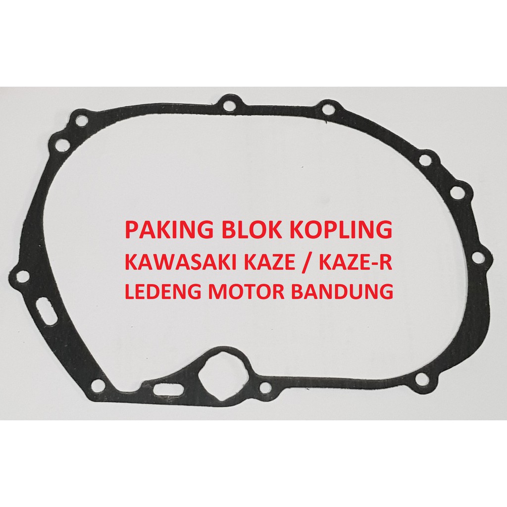Eceran Gasket Paking Blok Kopling Kawasaki Kaze R Packing Lokal