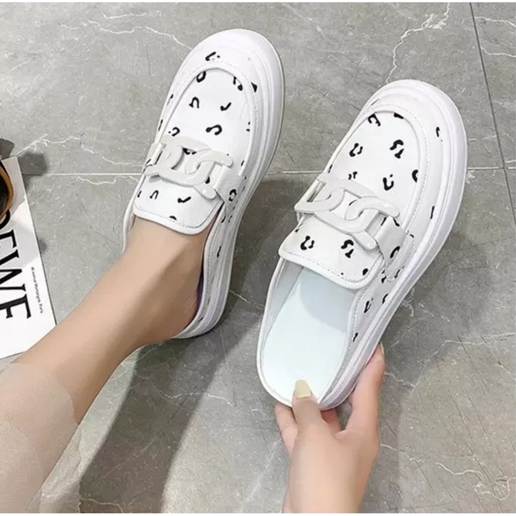 COD BAYAR DITEMPAT!!! 7763 SEPATU SLIP ON WANITA SIMPEL