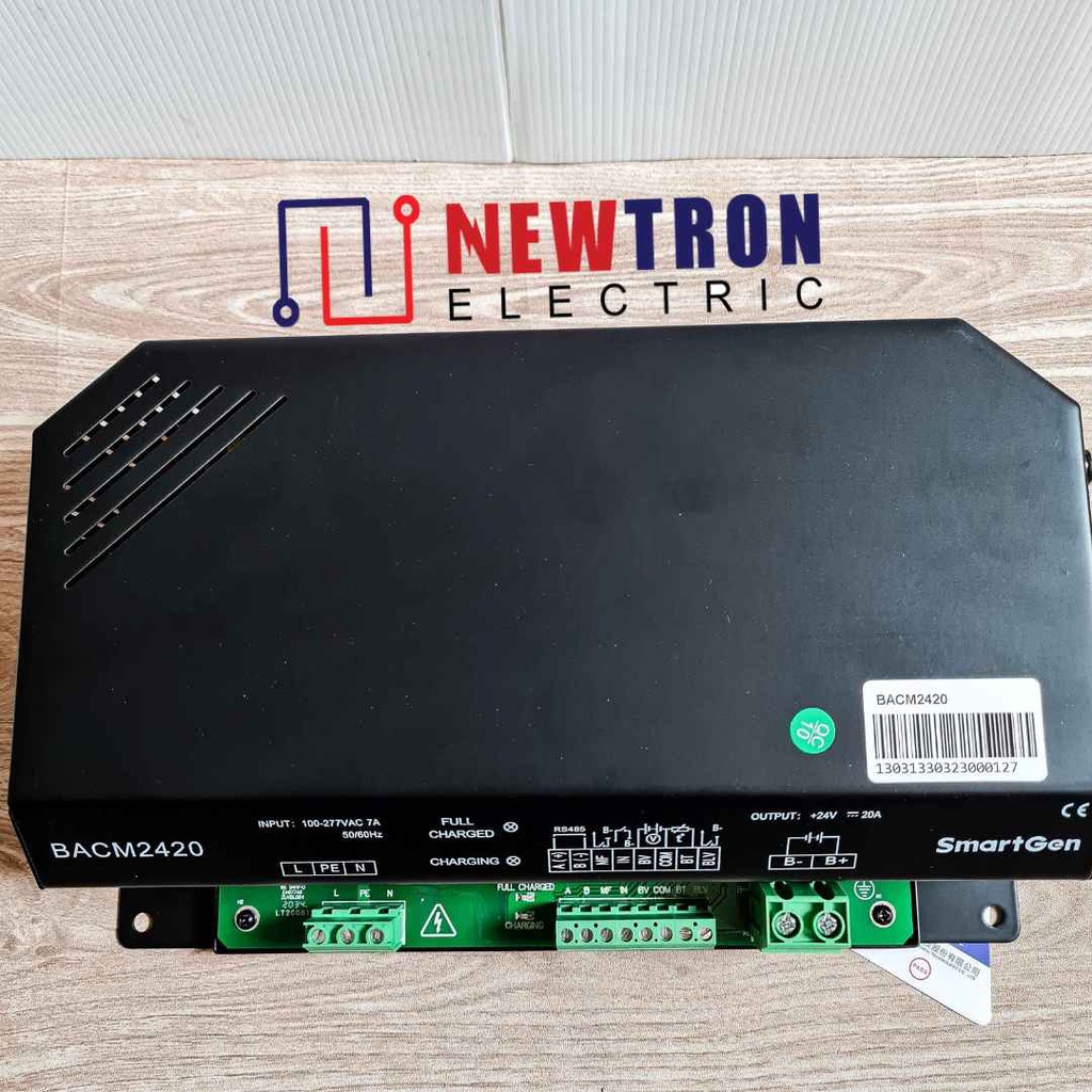 Battery Charger Smartgen BACM2420 24V 20A BACM 2420 Original Cas Aki Genset Otomatis