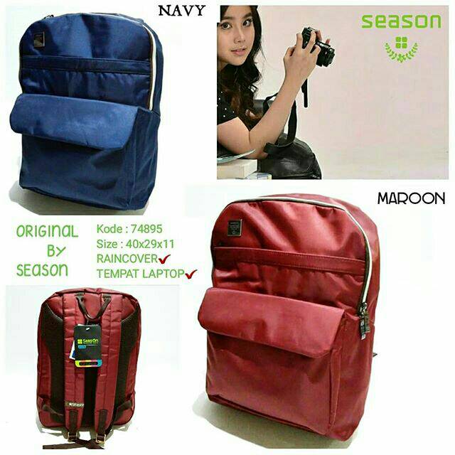 Tas sekolah ransel backpack woman season 74895 murah dan baru season original