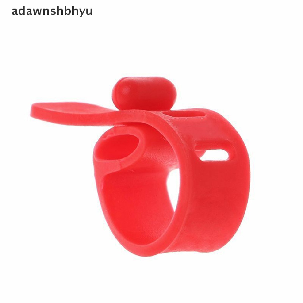 Adawnshbhyu Silicone Kabel Data Organizer Headphone Cord Finishing Buckle Bungkus Tie Strap