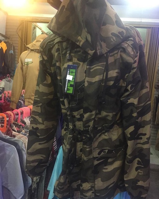 Jaket Parka Army Cewek