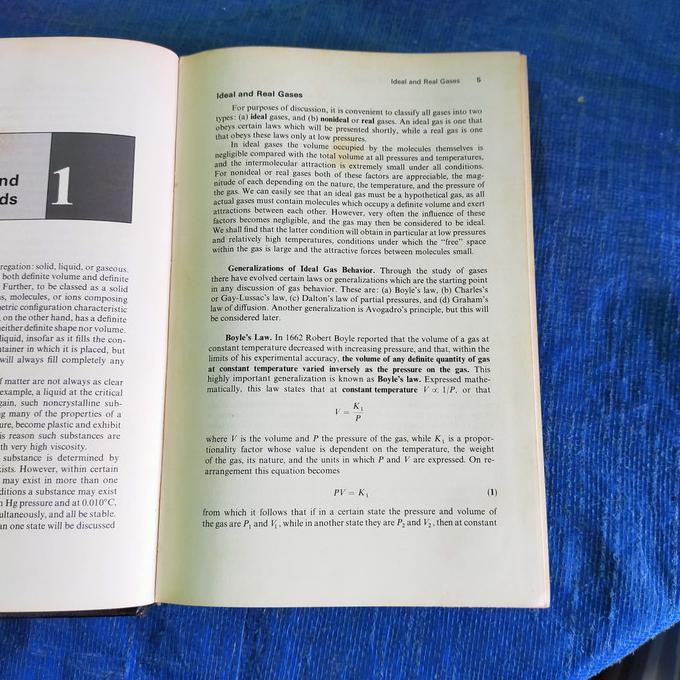 Fundamentals Of Physical Chemistry