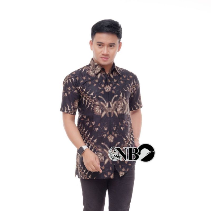 NEW MOTIF KEMEJA BATIK LENGAN PENDEK, BAJU BATIK MODERN SIZE JUMBO M,L,XL,XXL,XXXL,4L,5L,6L,7L,8L,9L,10L