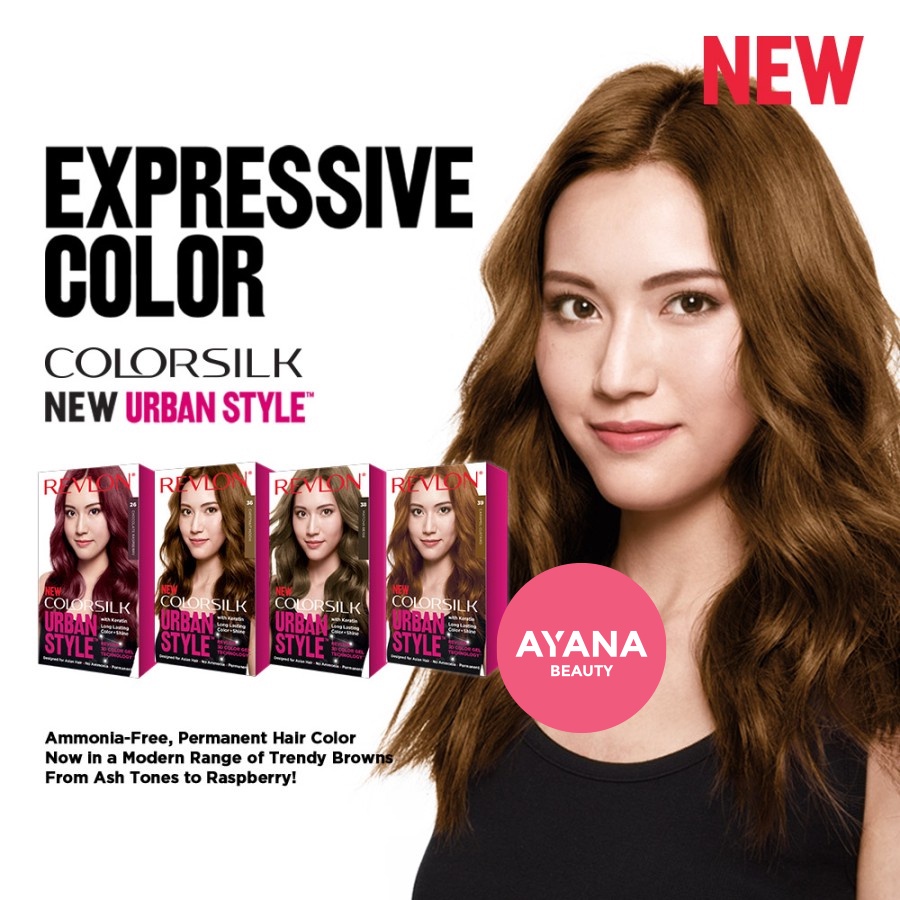 Revlon Urban Style | Colorsilk Hair Color Cat Rambut