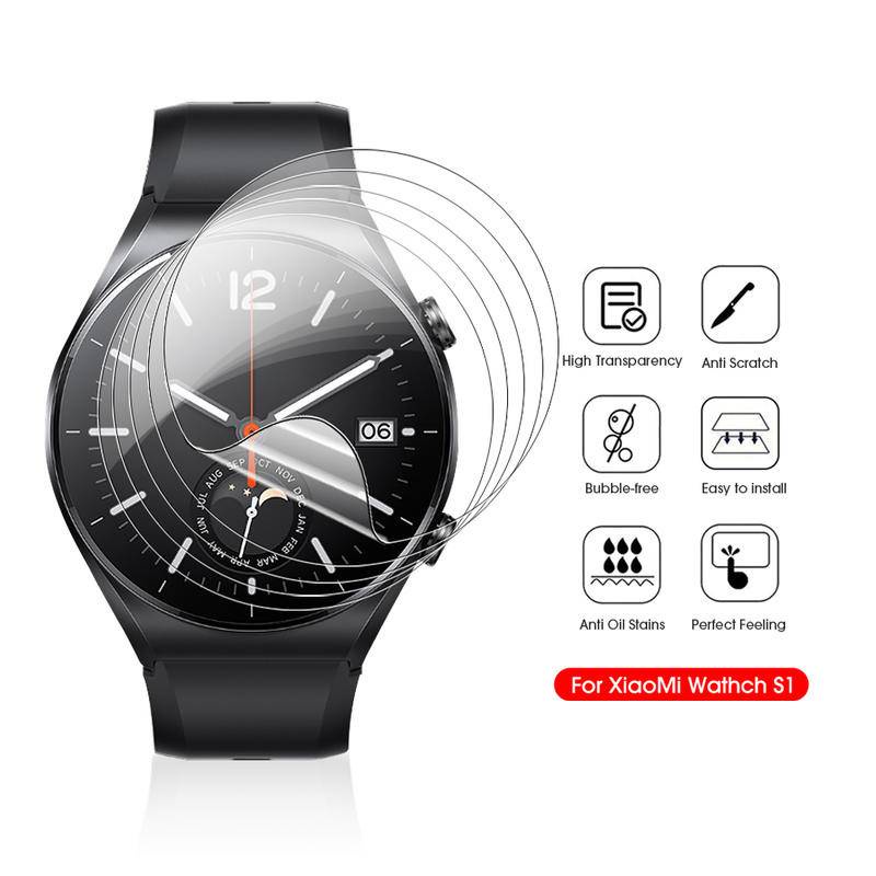 REDMI Pelindung Layar Hydrogel Blueray Untuk Smartwatch Xiaomi Watch S1 Active Poco 2 Lite