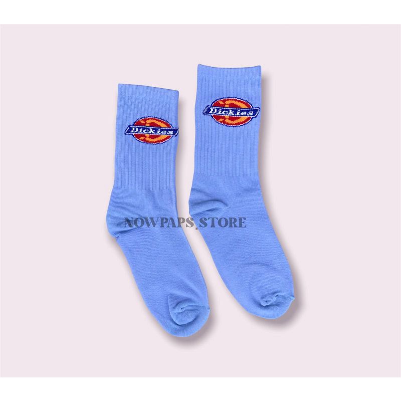 Sock dickies brand hiphop premium distro skate sport series warna denim/ Kaus kaki dickies Sock