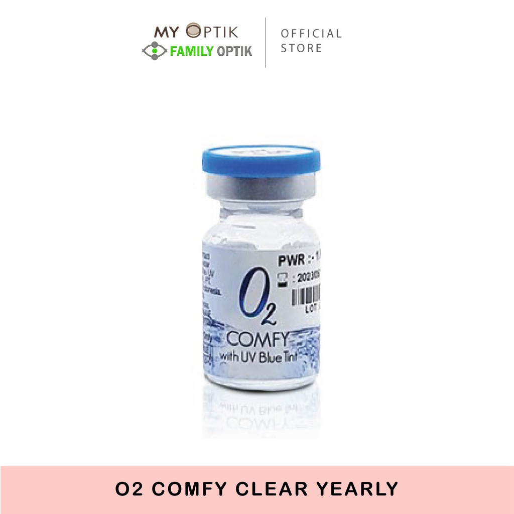 O2 Comfy softlens bening tahunan