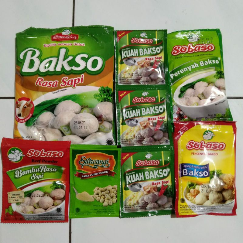 Paket Bikin Bakso Kres dan Kenyal