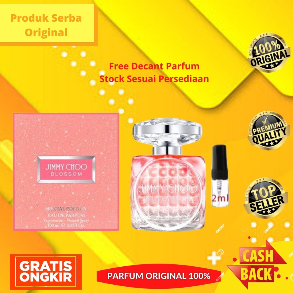 Parfum Parfume Perfume Perawatan Asli Original Wanita Perempuan Cewek Jimmy Choo Blossom Special Edi
