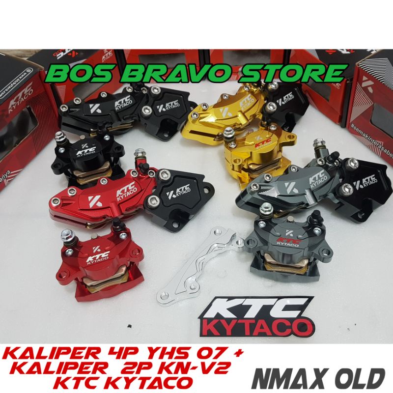 Kaliper nmax depan belakang KTC KYTACO 4P YHS Kaliper belakang KN-v2