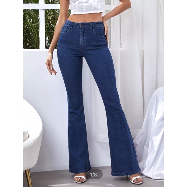 CELANA JEANS CUTBRAY WANITA HIGH WAIST JEANS