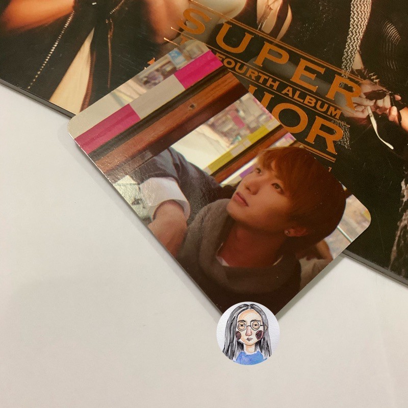 Super Junior 4th Album Bonamana Leeteuk Photocard