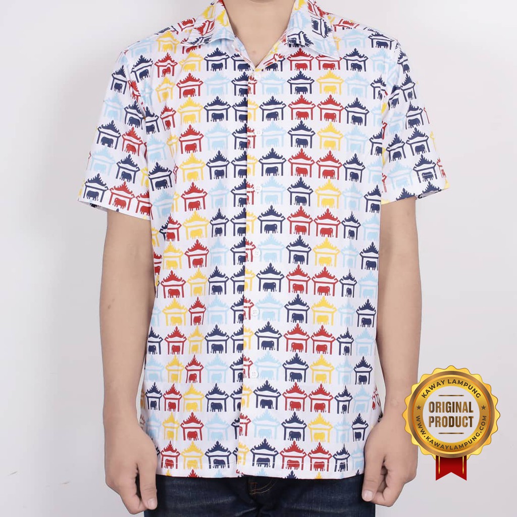 KEMEJA KAWAY - FP SIGER WHITE 30