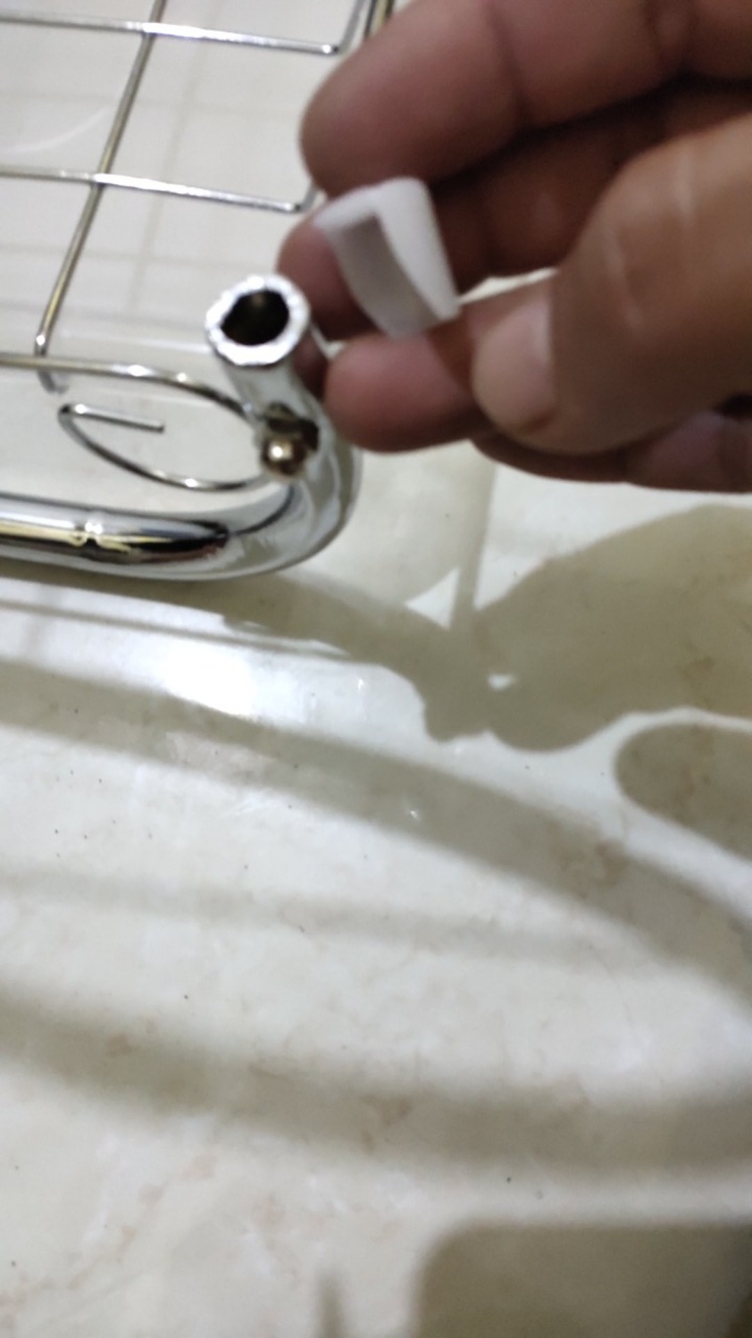 Rak Piring Stainless Minimalis 2 Susun Tingkat Peralatan Dapur Anti Karat