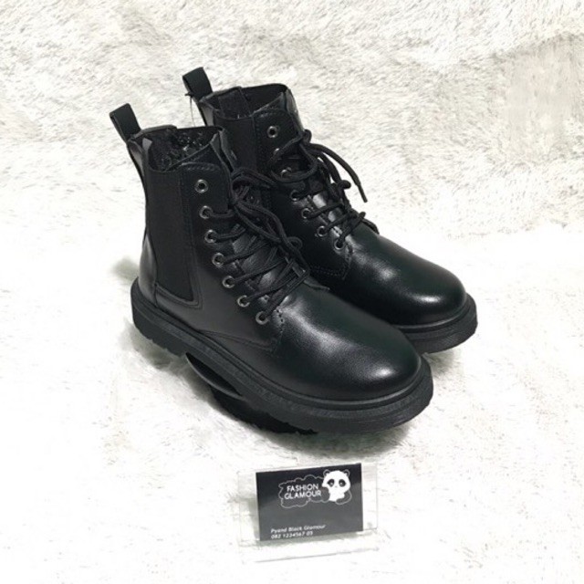 BT60 SEPATU BOOTS IMPORT PRIA WANITA KOREA BTS BRITISH MARTIN INGGRIS VELVET