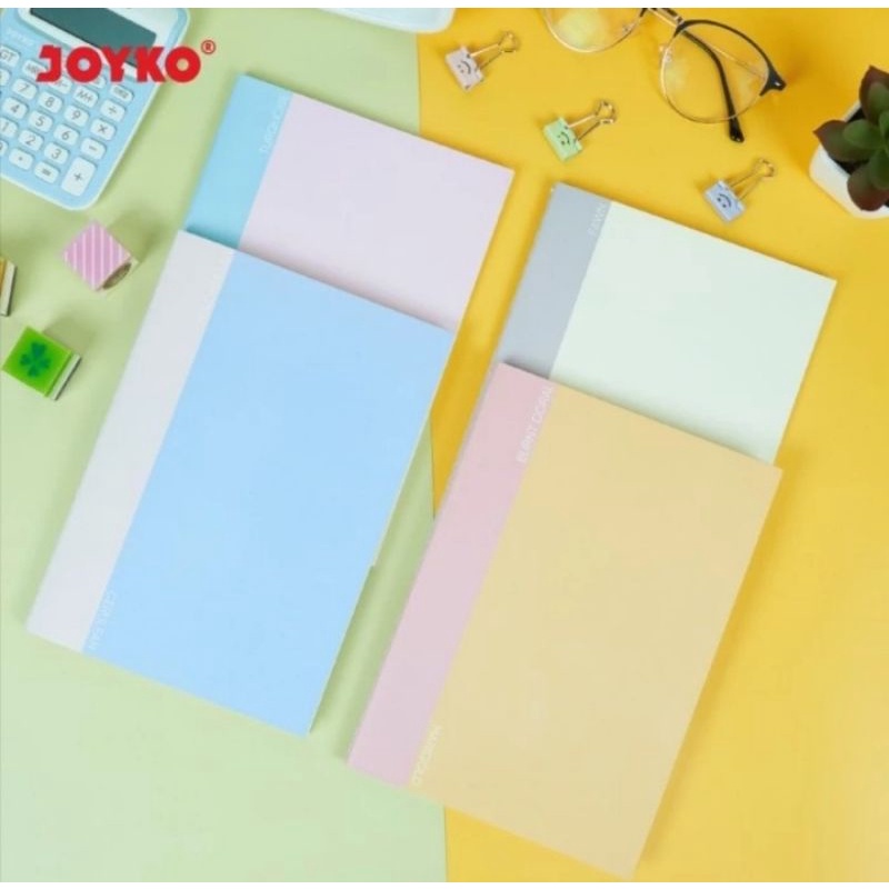 

JOYKO Ruled Notebook NB-718 A5 Buku Tulis Catatan Bergaris Notes Jahit 1 Pak Isi 4 Pcs
