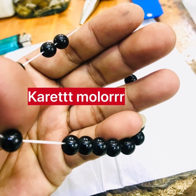 Gelang batu hitam / gelang tangan