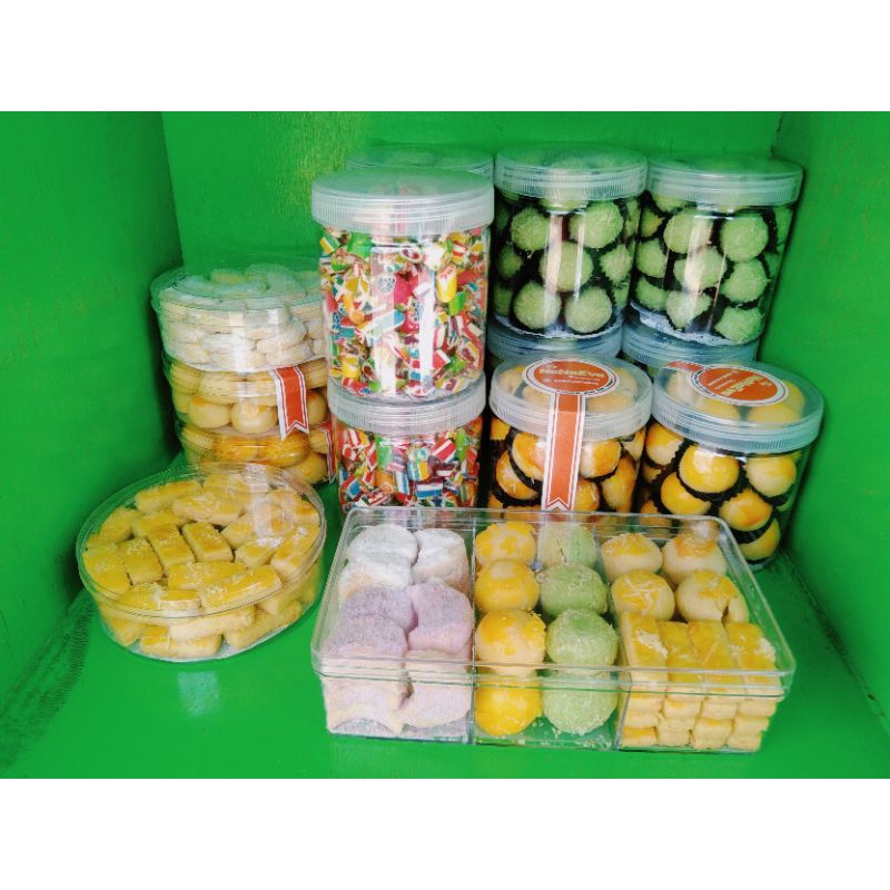 

kuker mix 11 varian rasa kemasan Toples sekat 3 By.Nonaeva