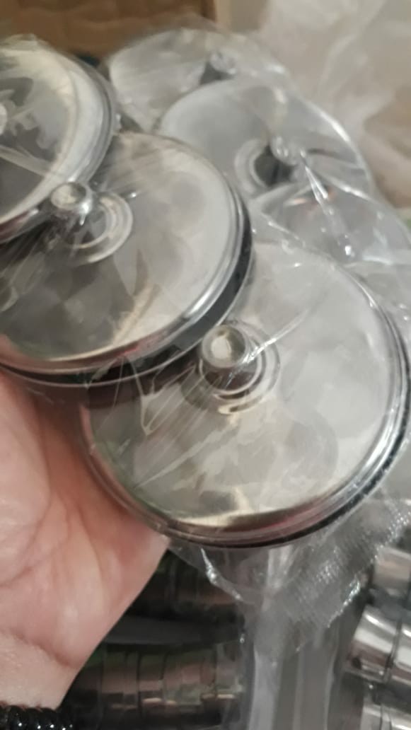 6 Pcs Tutup Gelas Stainless