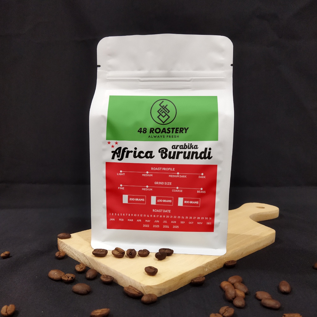 

Arabika Africa Burundi Roast Bean - 48 Roastery