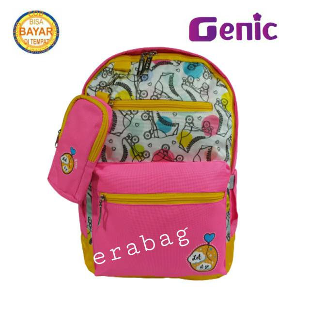 Genic tas ransel sekolah anak perempuan 29358