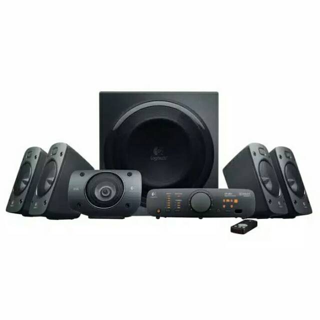 Speaker Logitech Z906 Multimedia 5.1 500W RMS(Sub 165W+Sat 5x67W)