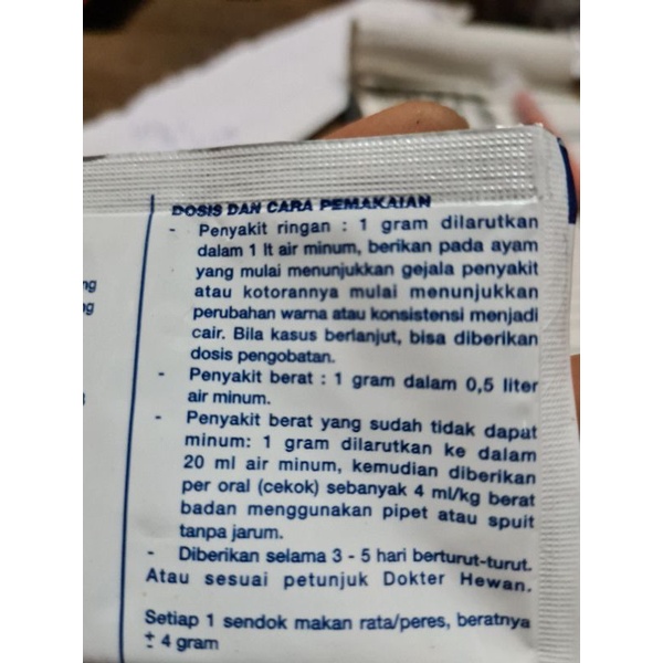 2bks corivit 20gram obat ayam burung merpati pilek ngorok snot nafsu makan asli ori