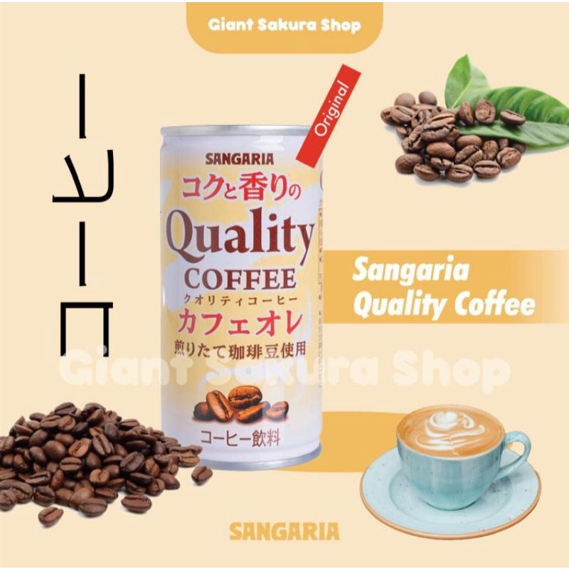 

Sangaria Quality Coffee Cafe Au Lait / kopi jepang / kopi impor / kopi / minuman jepang / coffee