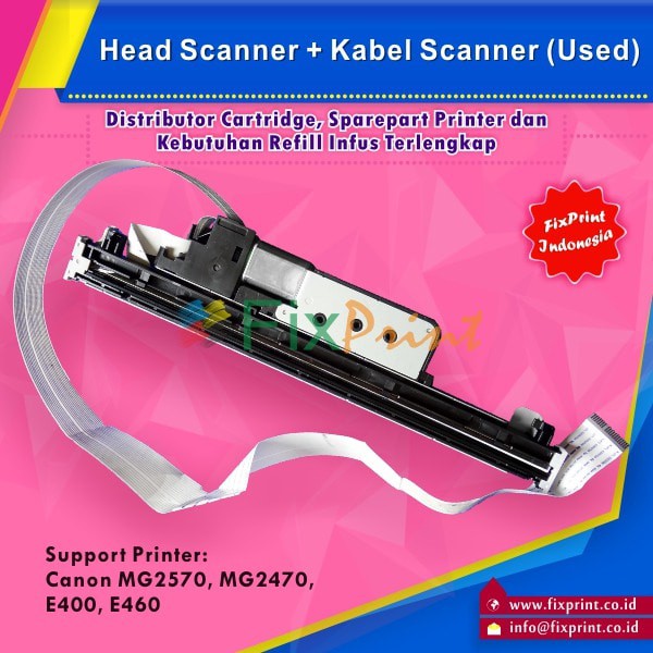 Jual Head Scanner Flexible Cable Printer Canon MG2570 MG2570 E400 E410 ...