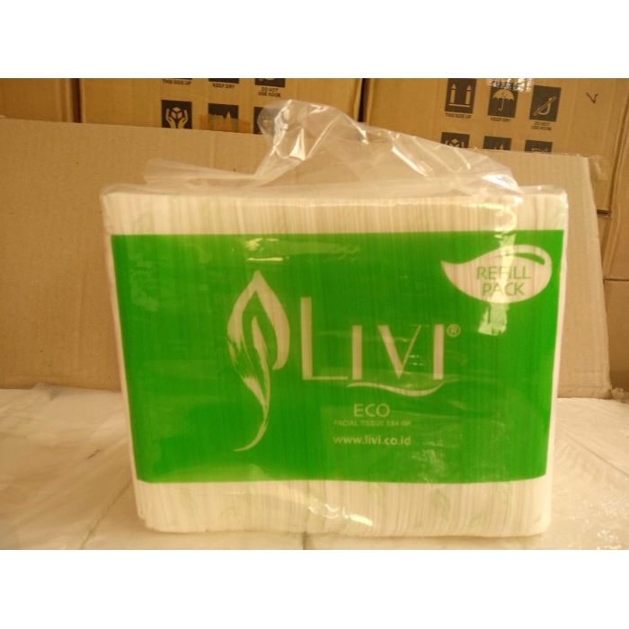 LIVI ECO Facial Tissue / Facial Refill 554g