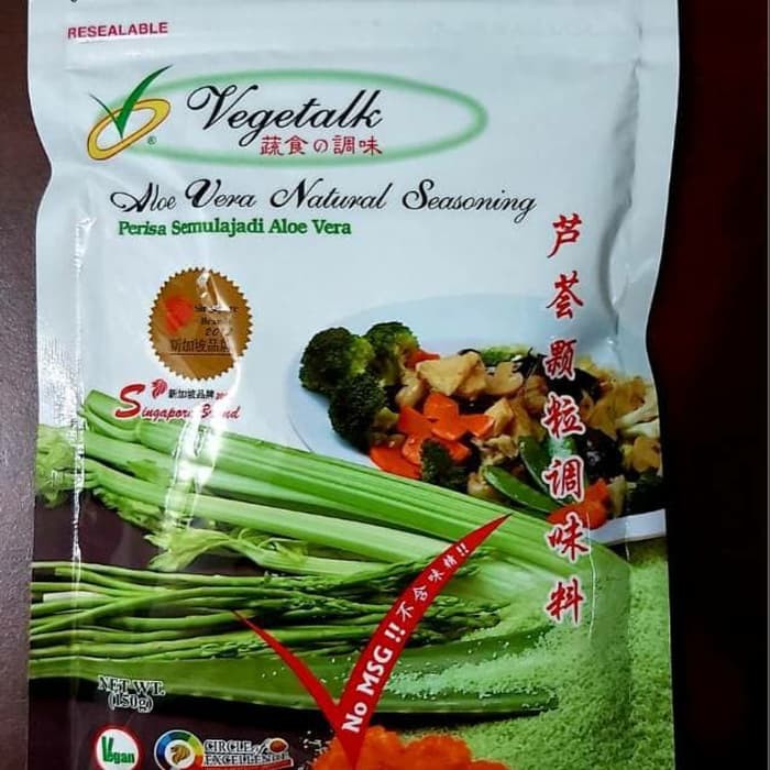 

VEGETALK Aloe Vera Natural Seasoning Bumbu Kaldu [150 g]