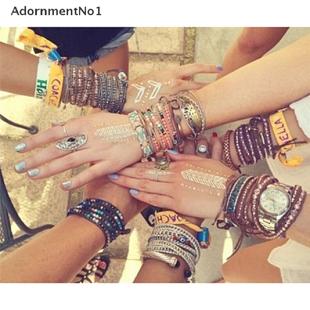 (AdornmentNo1) Gelang Tali Anyam Handmade Gaya Boho Untuk Wanita