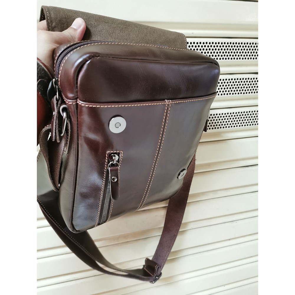 Tas Kulit Sapi Premium Kerja Kantor Pria Cowhide Leather Man