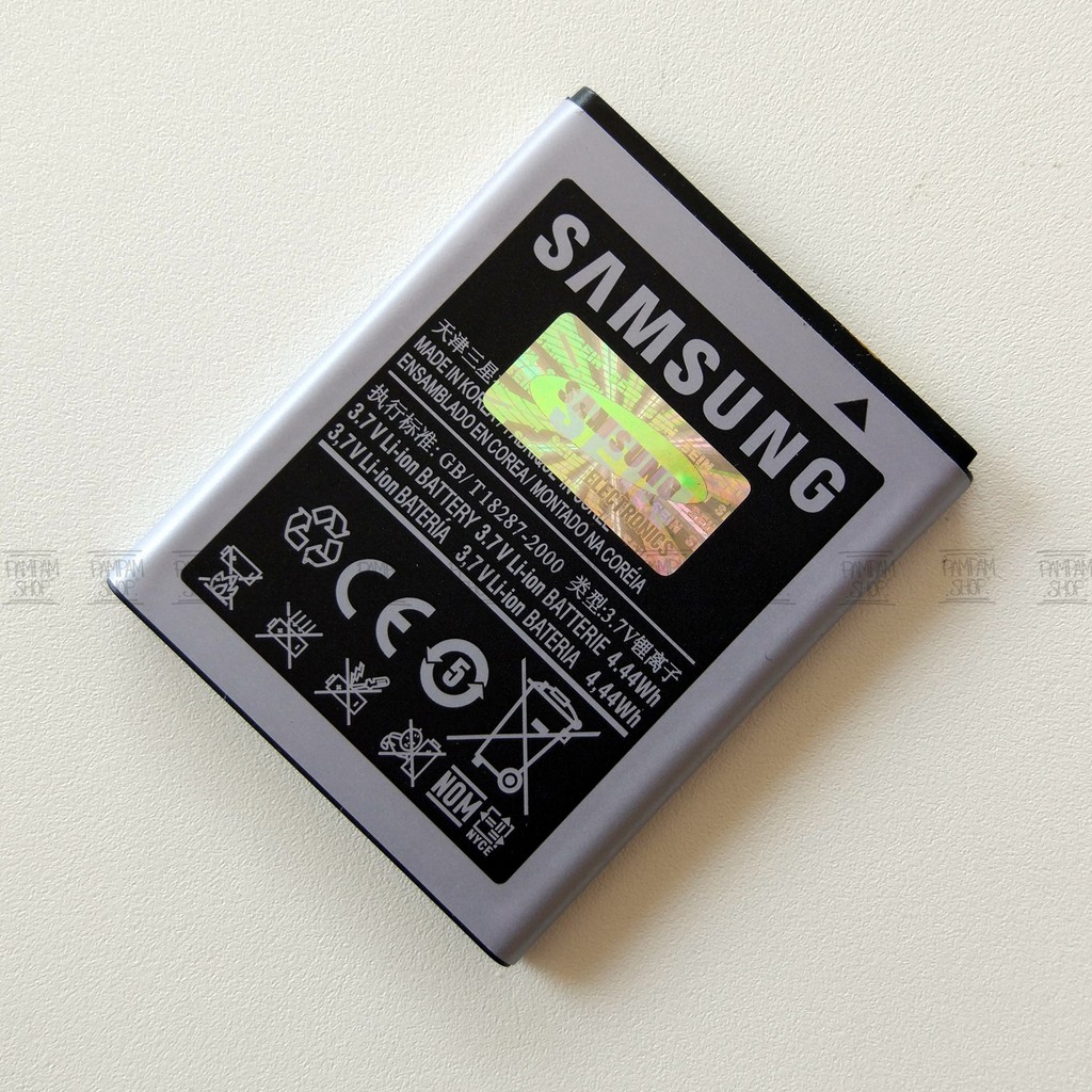 Baterai Handphone Samsung Galaxy Wave S5250 Original | Battery, Batre, HP, S 5250, SEIN