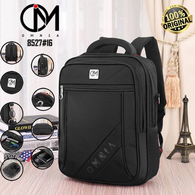 Tas Ransel Branded  *OMNIA* Kode 8527"16 (16in)